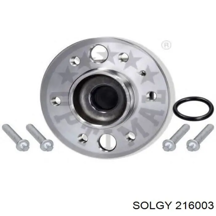 Купити 216003 Solgy Піввісь задня, ліва