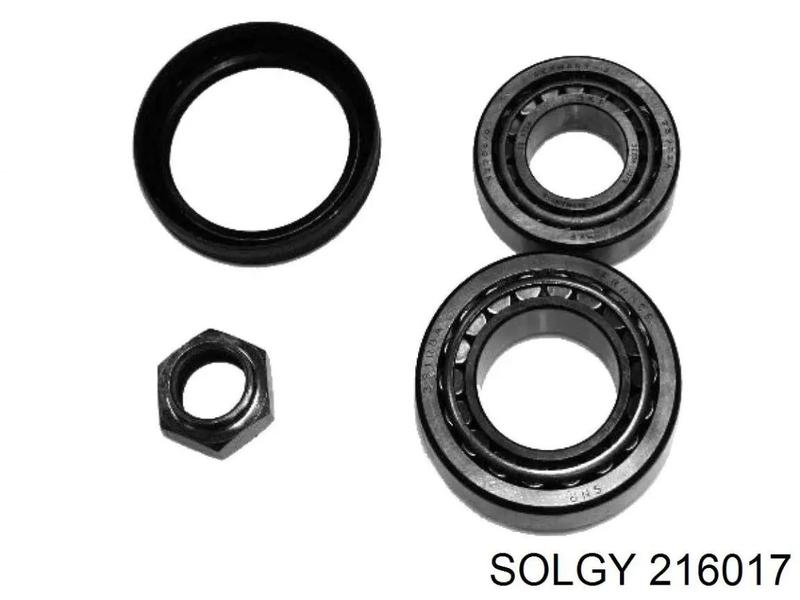 Підшипник маточини задньої Solgy 216017 ціна, від 23.88 USD