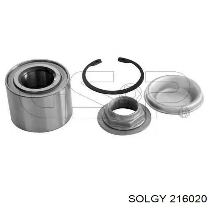 216020 Solgy Підшипник ступиці задньої