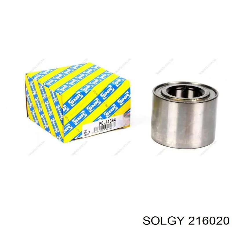 Підшипник маточини задньої Solgy 216020 ціна, від 16.54 USD
