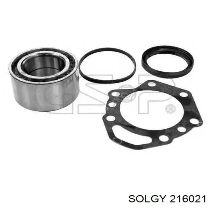 Підшипник задньої ступиці 216021 Solgy