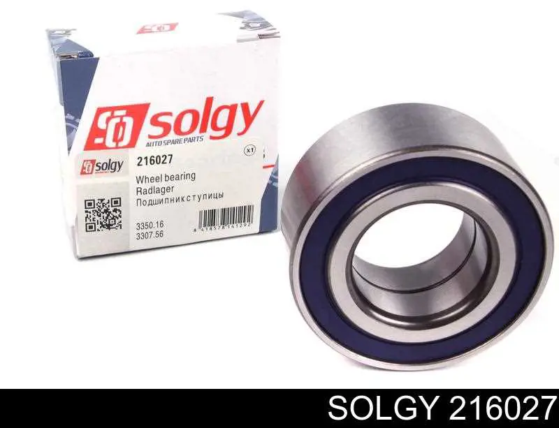 216027 Solgy Підшипник маточини передньої