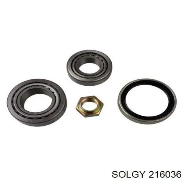 216036 Solgy Підшипник ступиці задньої