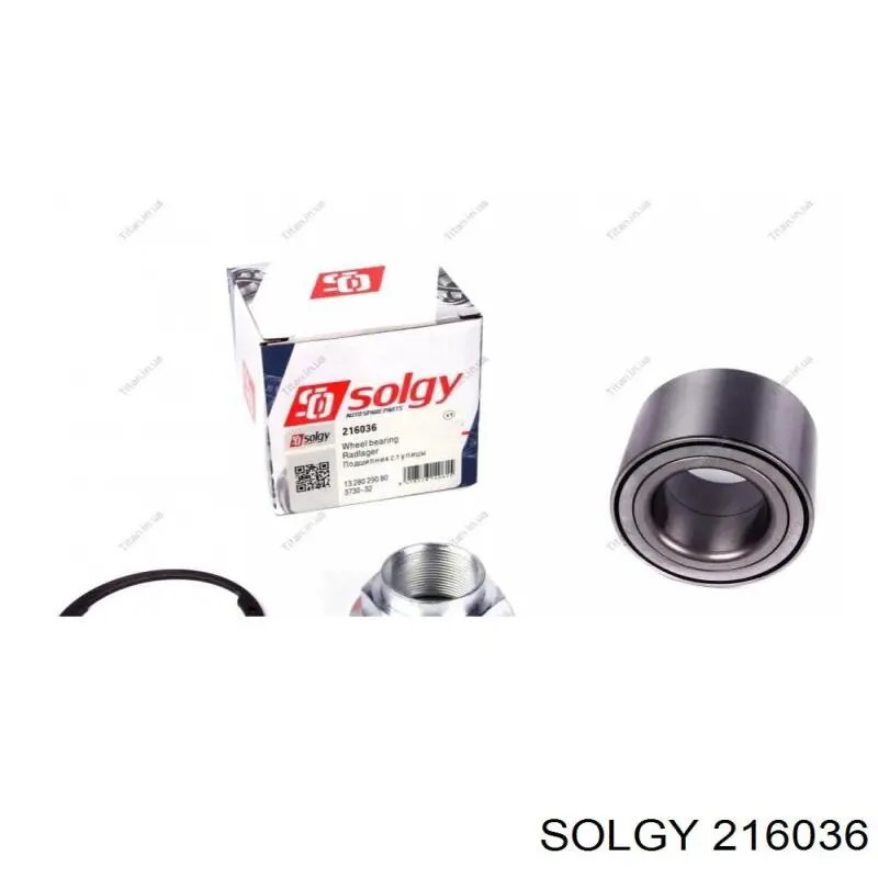 Купити 216036 Solgy Підшипник задньої ступиці