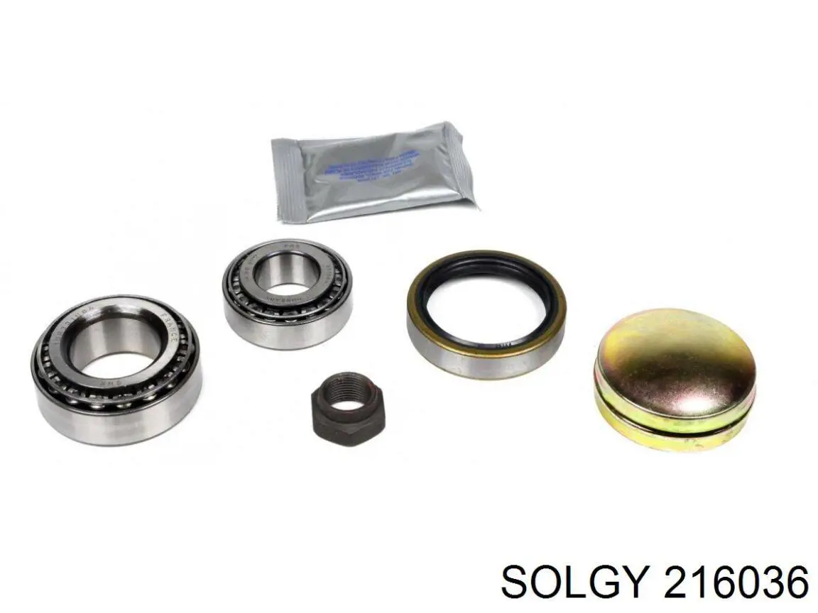 Підшипник маточини задньої Solgy 216036 ціна, від 25.07 USD
