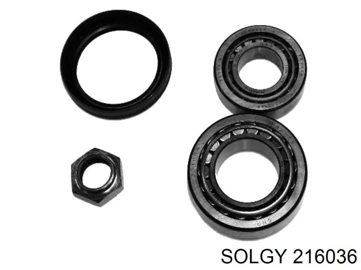 Підшипник маточини задньої Solgy 216036 ціна, від 24.37 USD