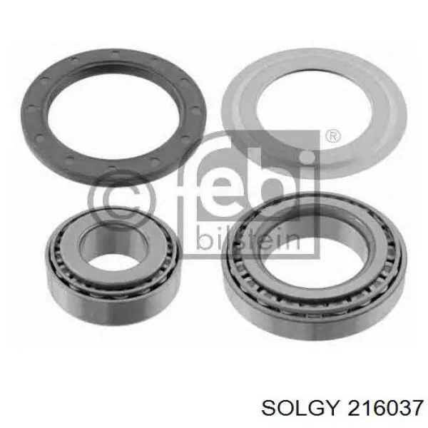 216037 Solgy Підшипник маточини передньої