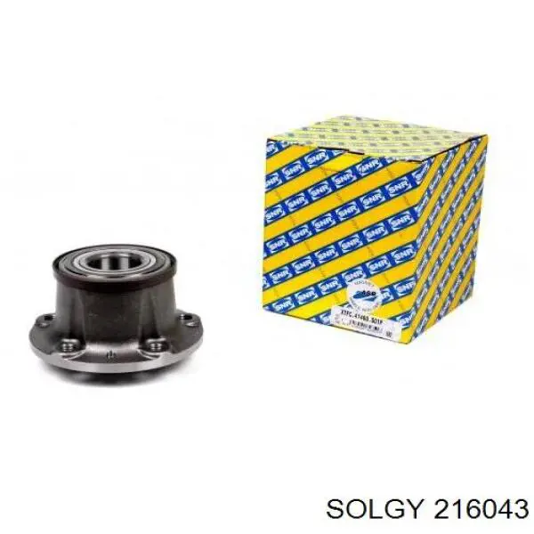 Задня маточина 216043 Solgy