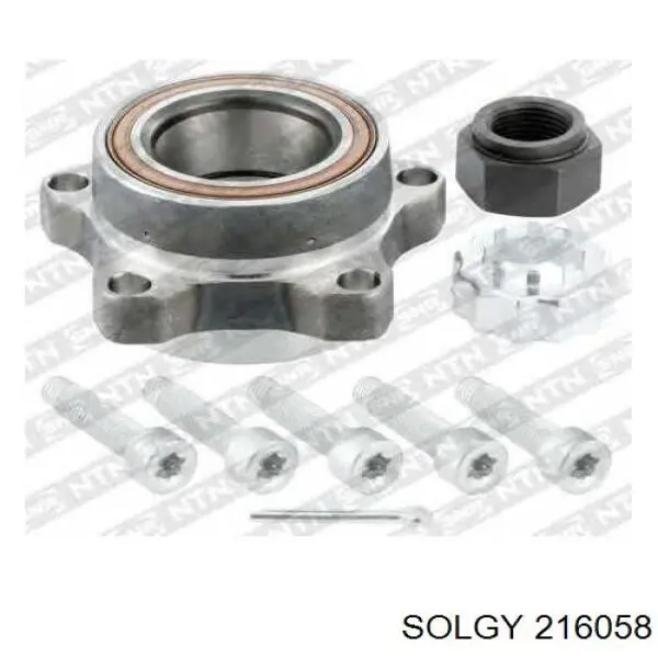 Підшипник ступиці 216058 Solgy