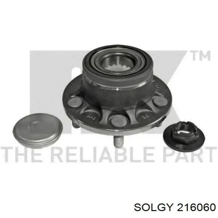 216060 Solgy Маточина задня