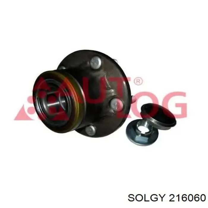 Задня маточина 216060 Solgy
