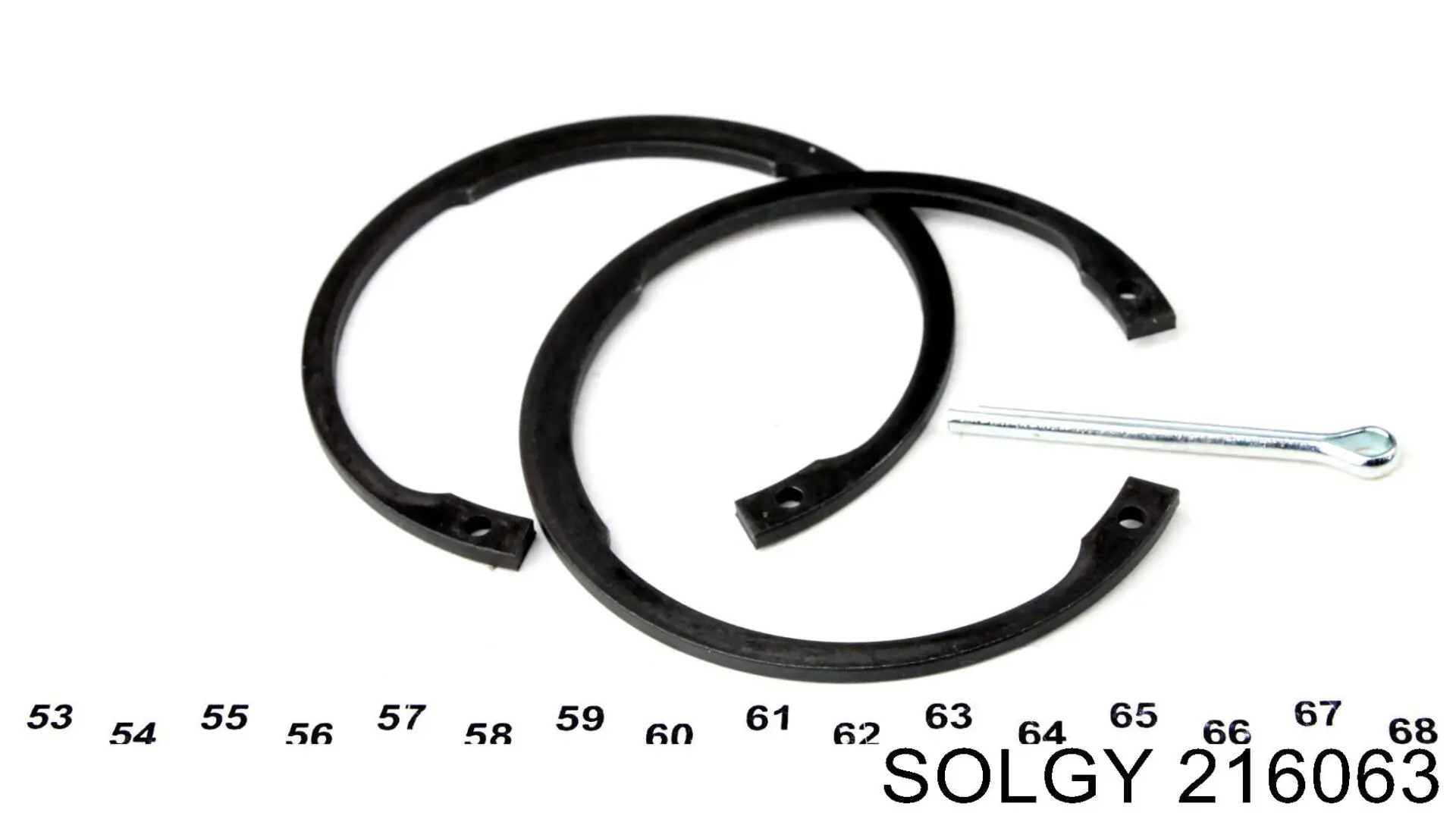 Комплект підшипник маточини передньої Solgy 216063 ціна, від 12.81 USD