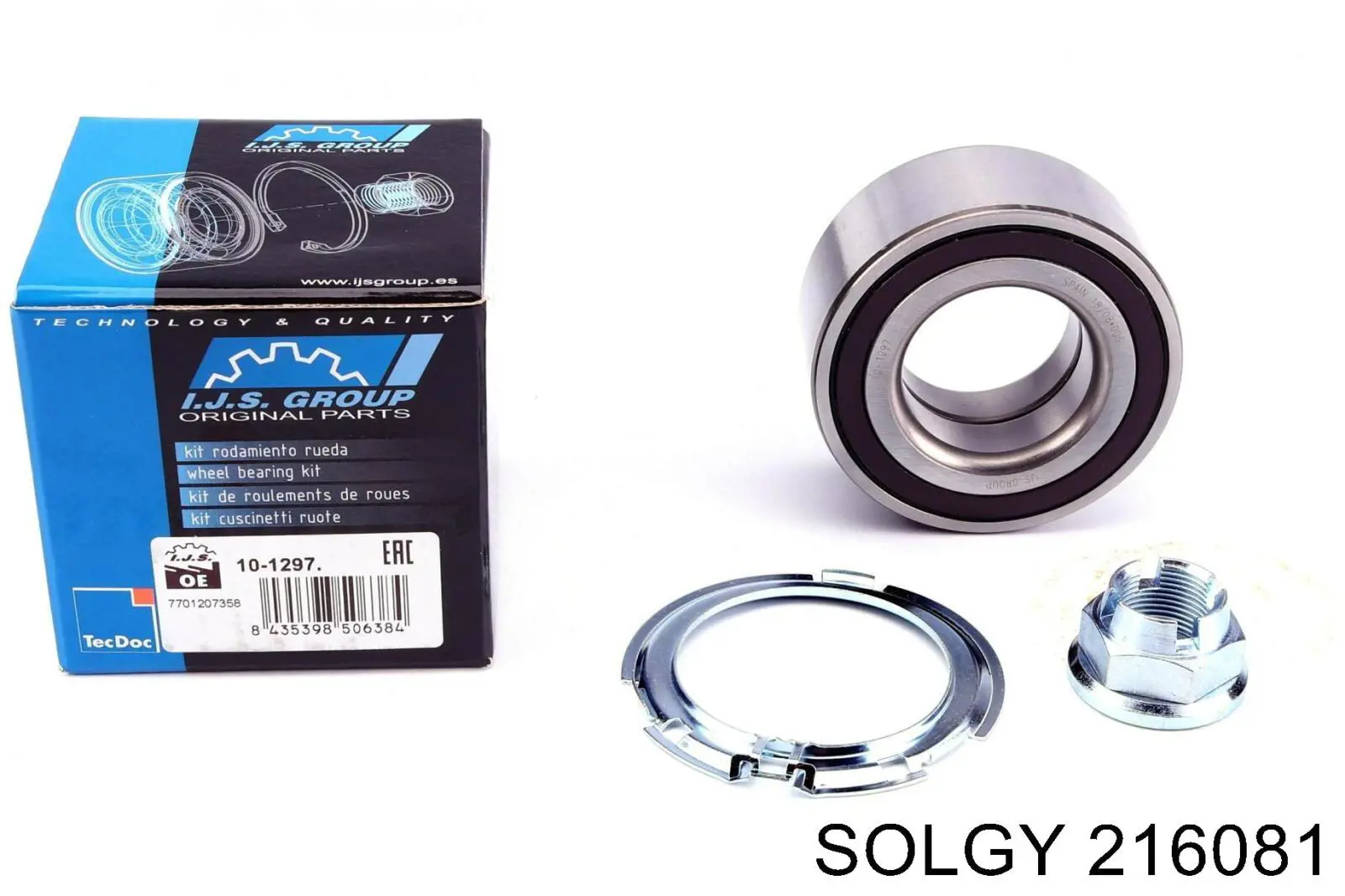 Купити 216081 Solgy Підшипник ступиці передньої
