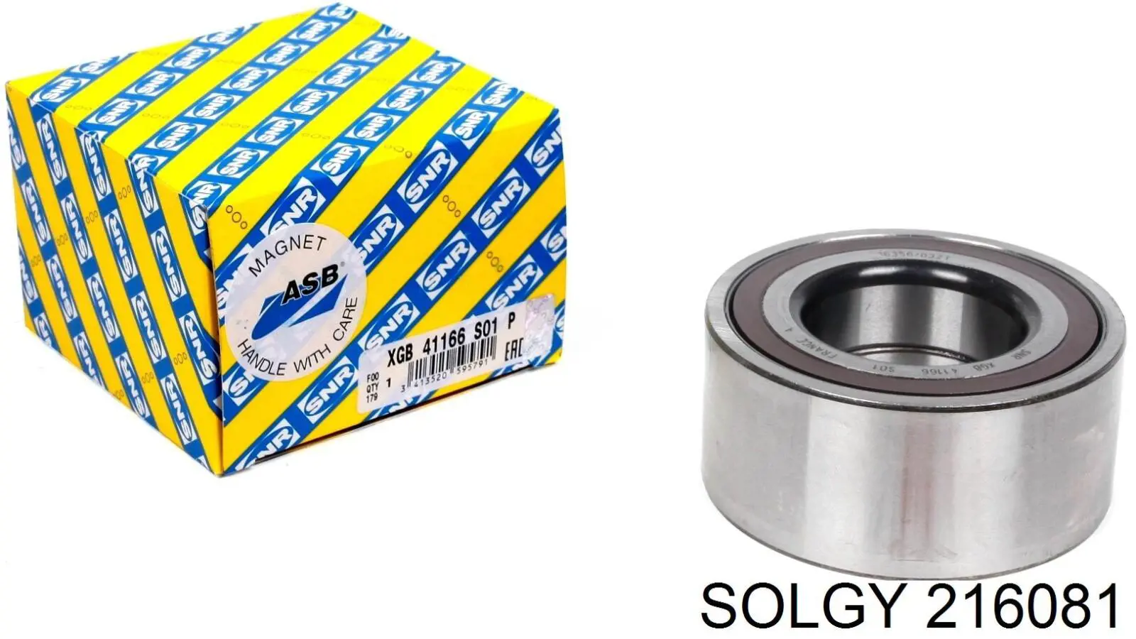 216081 Solgy Підшипник маточини передньої