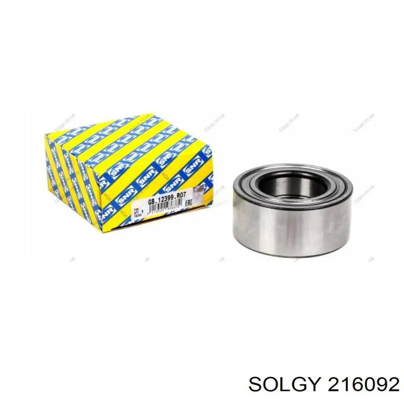 216092 Solgy Підшипник маточини передньої