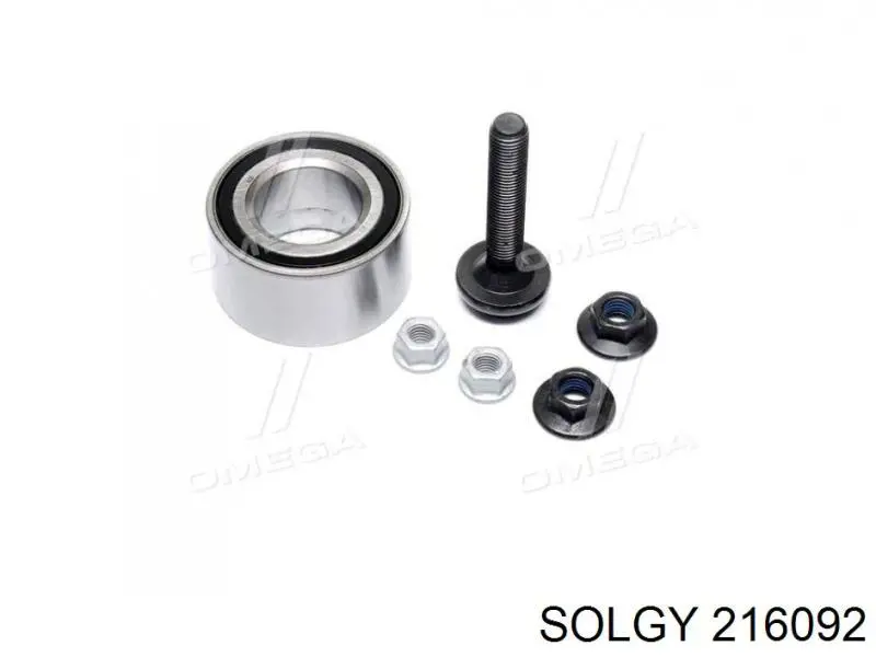 Комплект підшипник маточини передньої Solgy 216092 ціна, від 15.61 USD