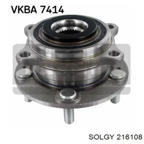 216108 Solgy Маточина (передня)