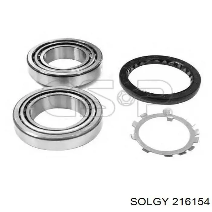 216154 Solgy Підшипник ступиці задньої