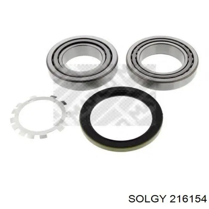 Підшипник маточини задньої Solgy 216154 ціна, від 14.72 USD