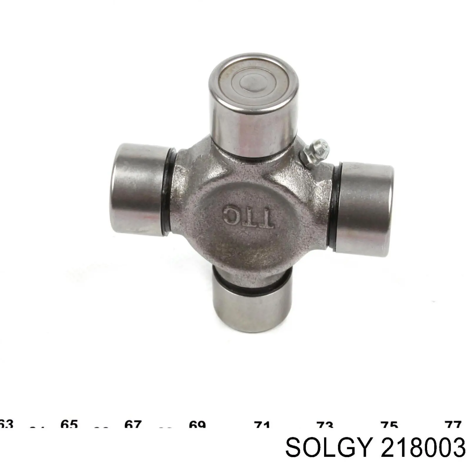 Хрестовина карданного валу, заднього Solgy 218003