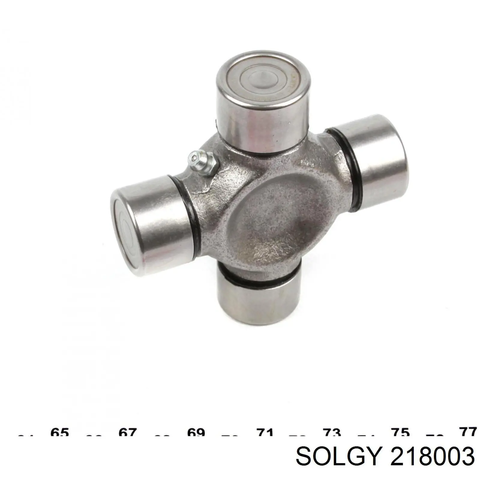 Хрестовина карданного валу 218003 Solgy