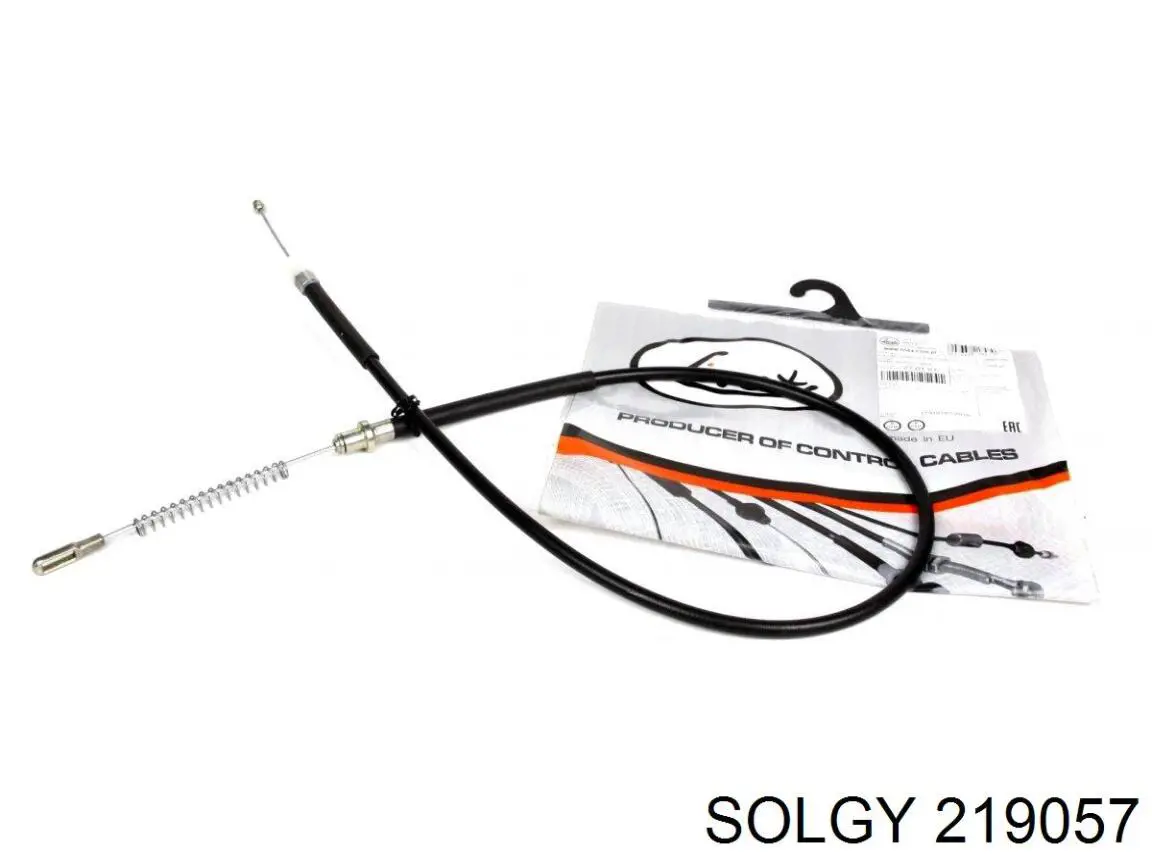 Трос ручного гальма задній, правий/лівий Solgy 219057 ціна, від 12.63 USD