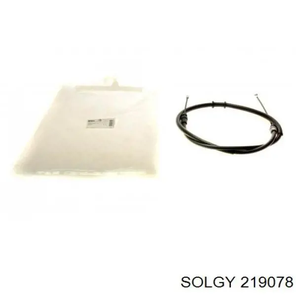 Трос ручного гальма задній, правий/лівий Solgy 219078 ціна, від 11.16 USD