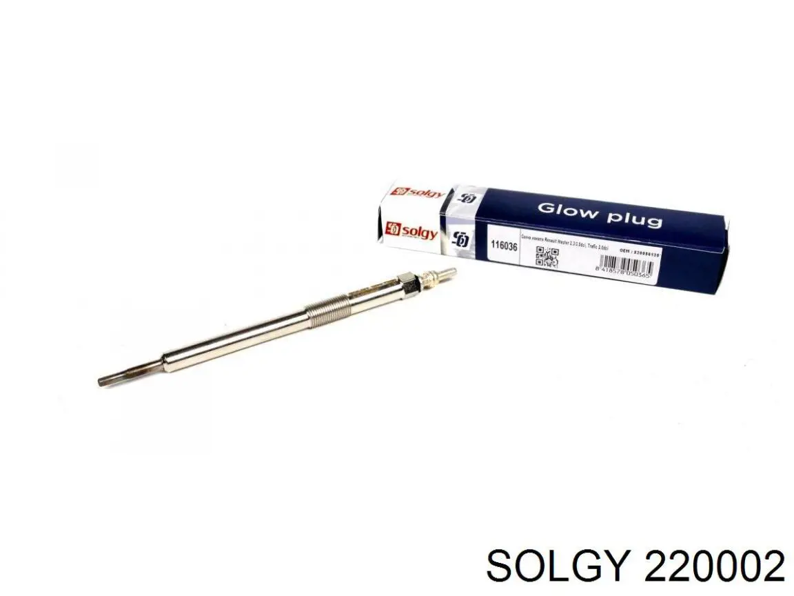 Датчик АБС передній 220002 Solgy