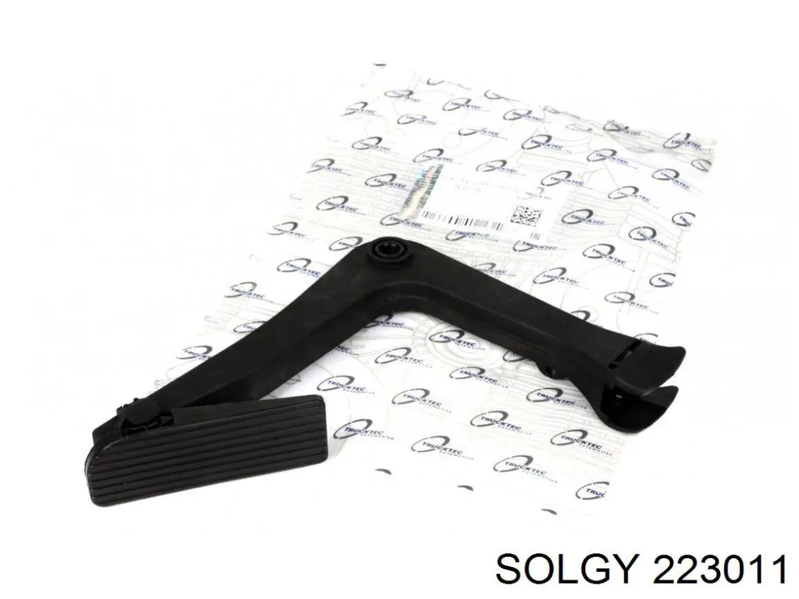 Захисний кожух гальмівного диска, заднього 223011 Solgy