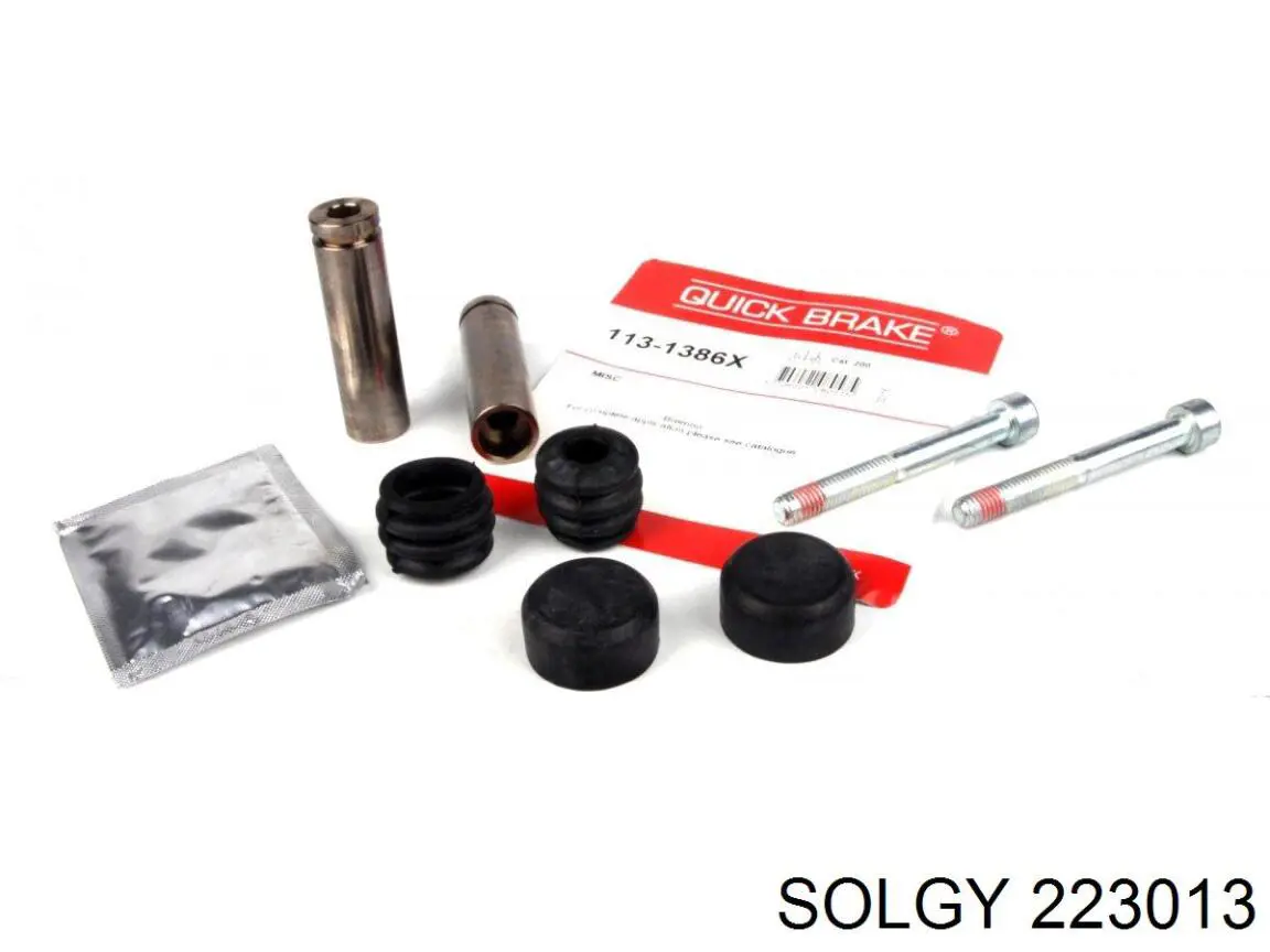 Ремкомплект супорту гальмівного переднього Solgy 223013 ціна, від 7.63 USD