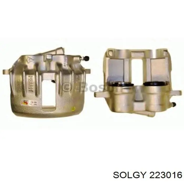 Супорт гальмівний, передній, правий Solgy 223016