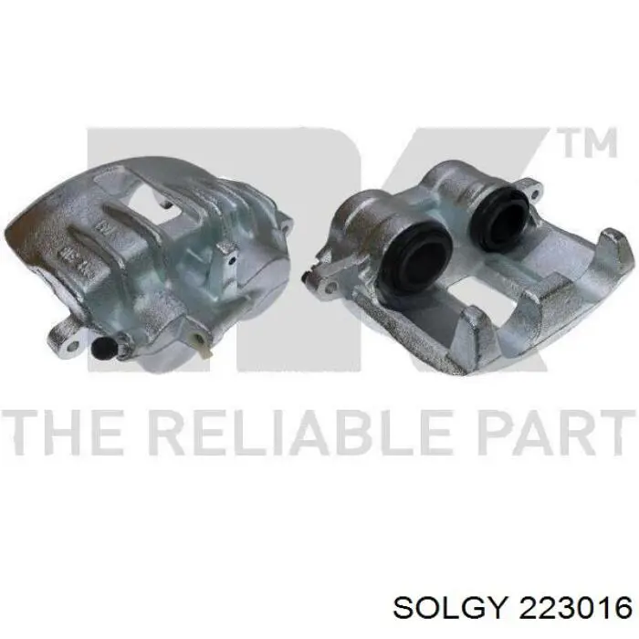 Супорт гальмівний передній правий 223016 Solgy