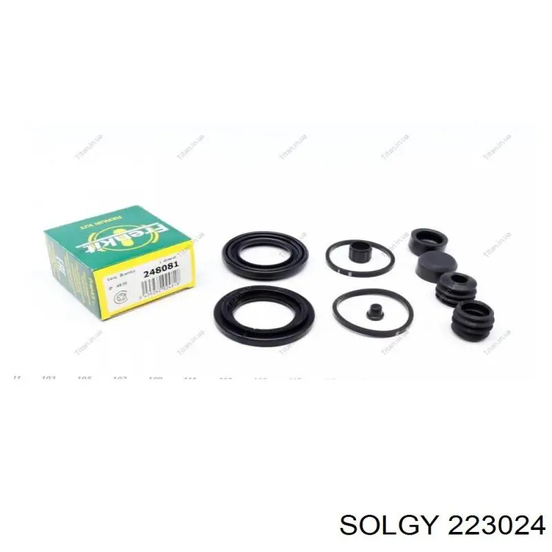 Супорт гальмівний передній правий Solgy 223024 ціна, від 56.10 USD