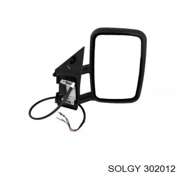 Скло дзеркала заднього виду, лівого Solgy 302012 ціна, від 10.16 USD