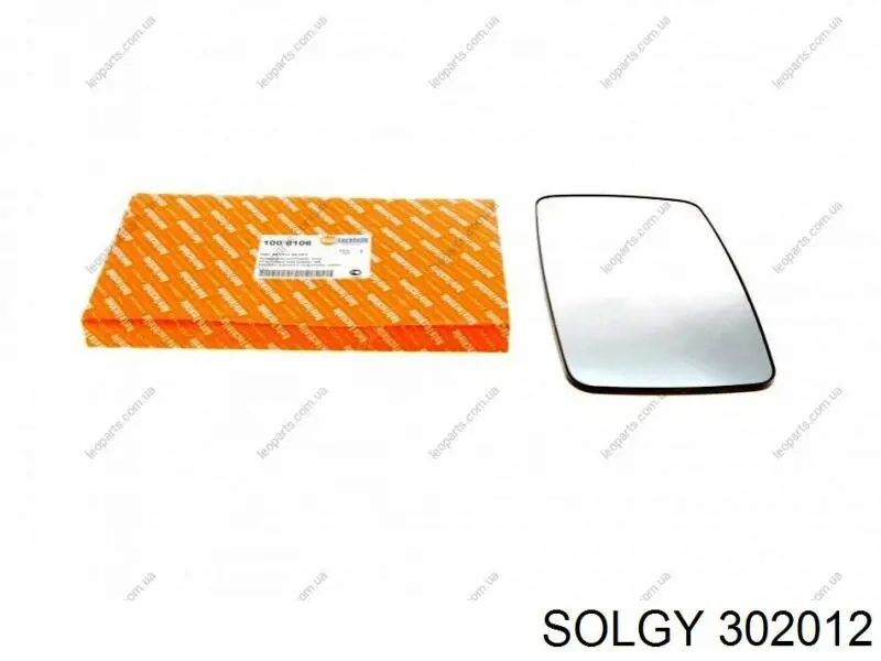 302012 Solgy дзеркальний елемент дзеркала заднього виду, лівого