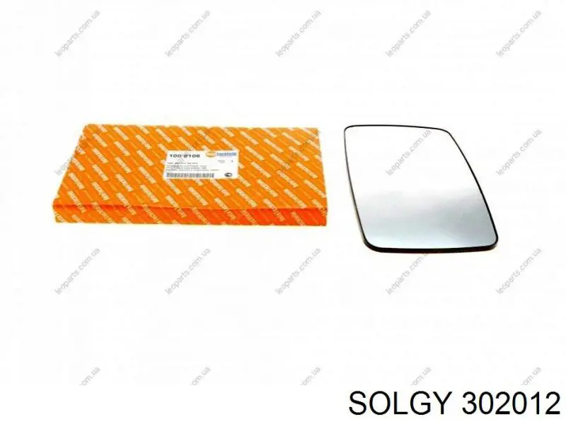 Дзеркальний елемент дзеркала заднього виду, лівого 302012 Solgy