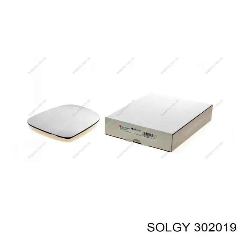 Дзеркальний елемент лівого дзеркала заднього виду Solgy 302019 ціна, від 12.28 USD