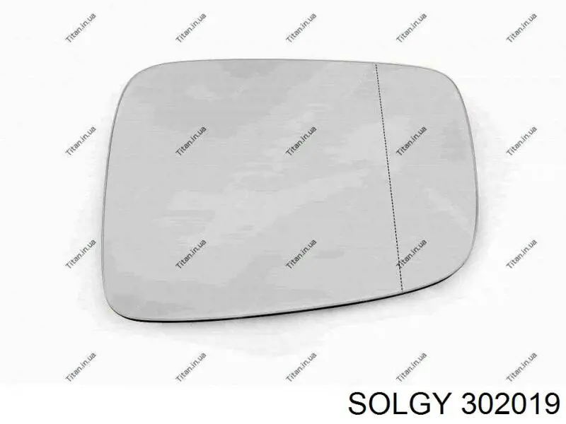 302019 Solgy Дзеркальний елемент лівий