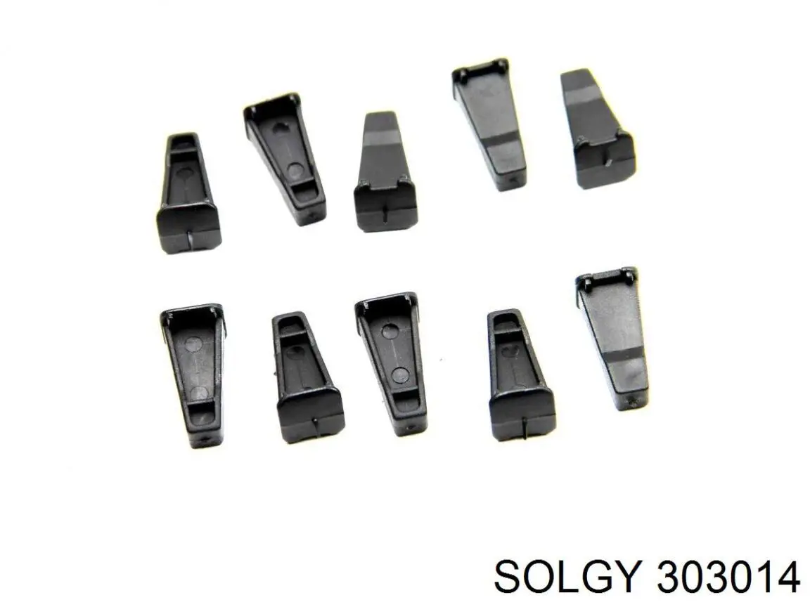 Накладка задньої лівої двері, нижня 303014 Solgy