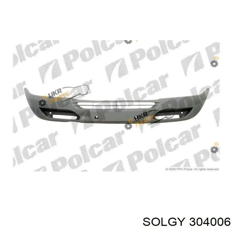 Бампер передній 304006 Solgy