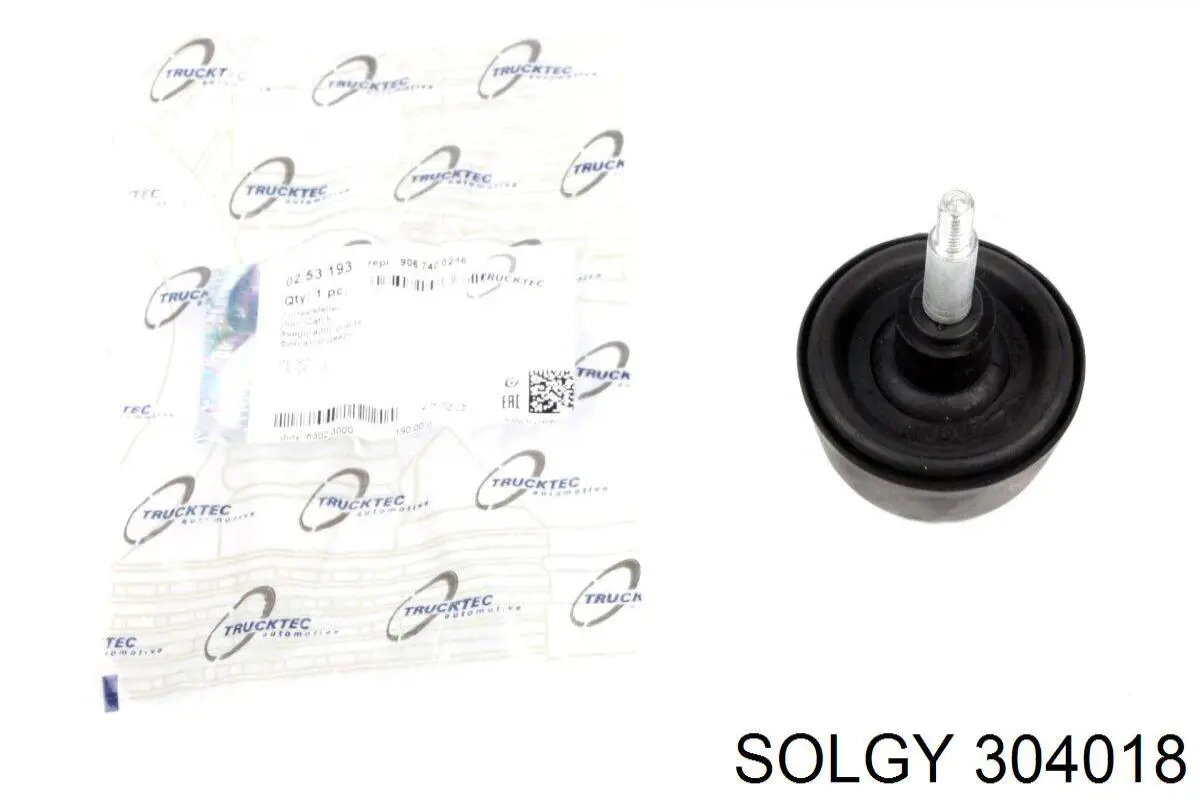 Буфер-відбійник 5-ї двері/ кришки багажника 304018 Solgy