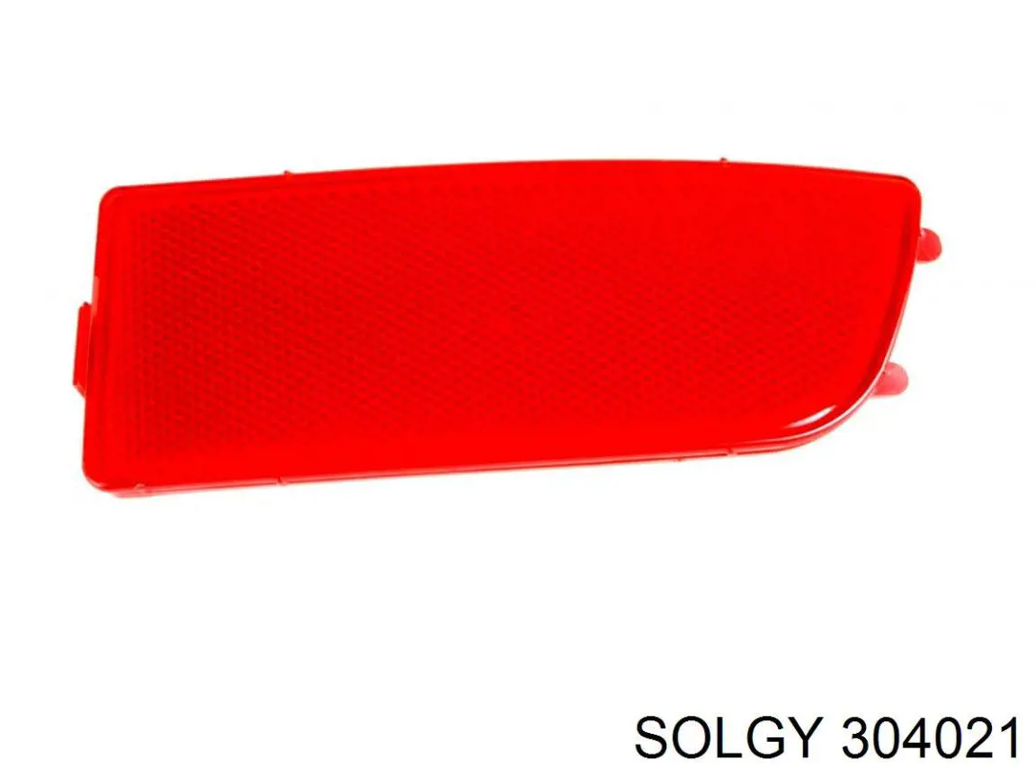 304021 Solgy Відбивач бампера заднього правий