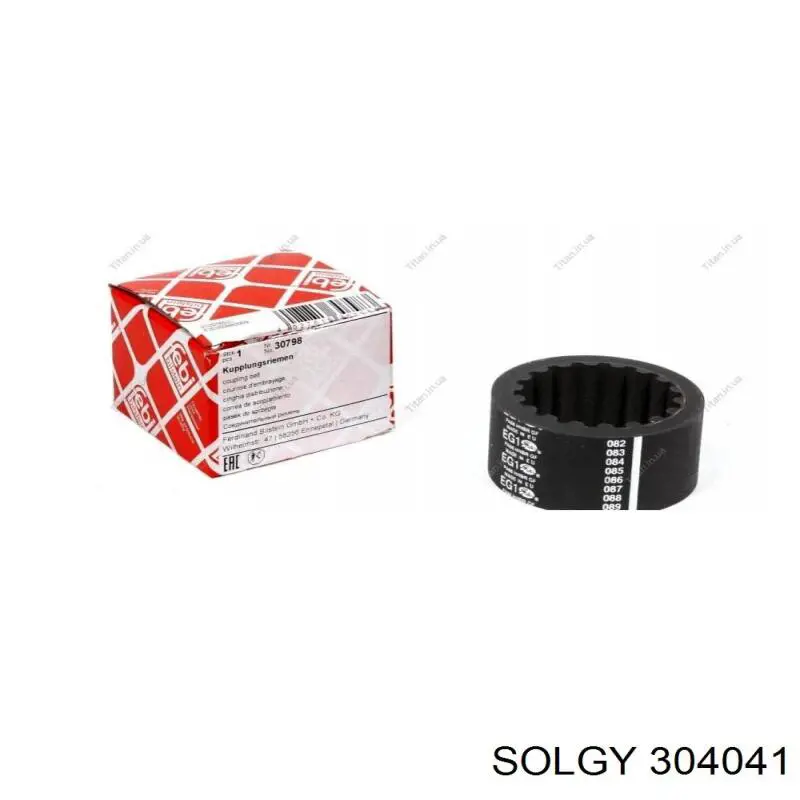 304041 Solgy Бризковики передній, правий