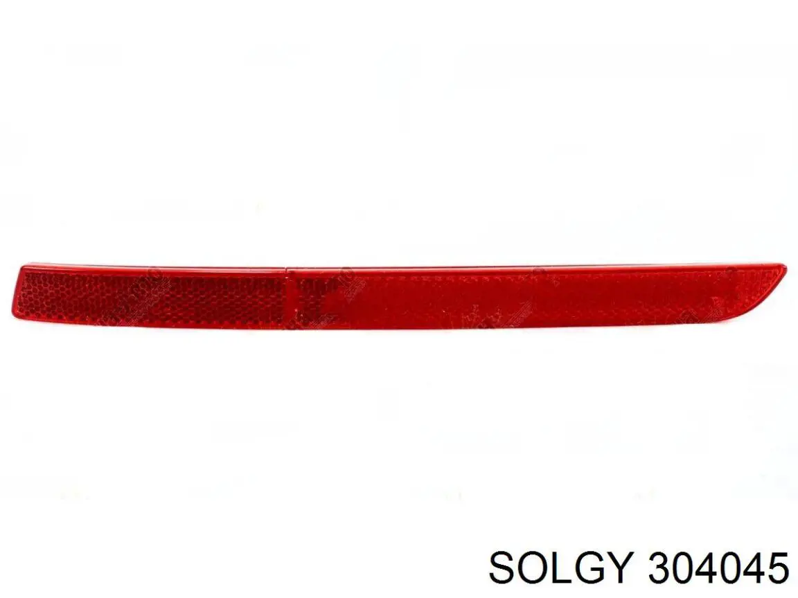 Купити 304045 Solgy Лівий катафот бампера