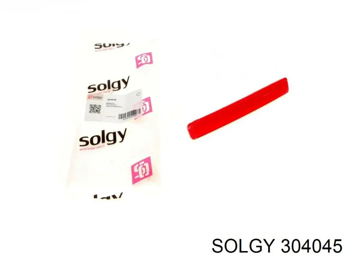 Катафот (відбивач) заднього бампера, лівий Solgy 304045 ціна, від 3.61 USD