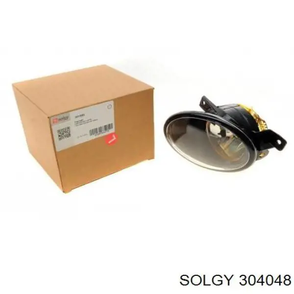 Заглушка/ решітка протитуманних фар бампера переднього, права 304048 Solgy