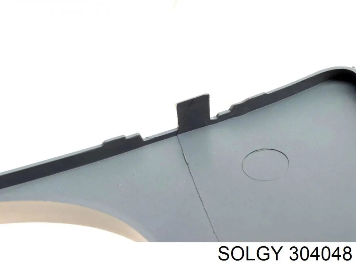 Заглушка/ решітка протитуманних фар бампера переднього, права 304048 Solgy