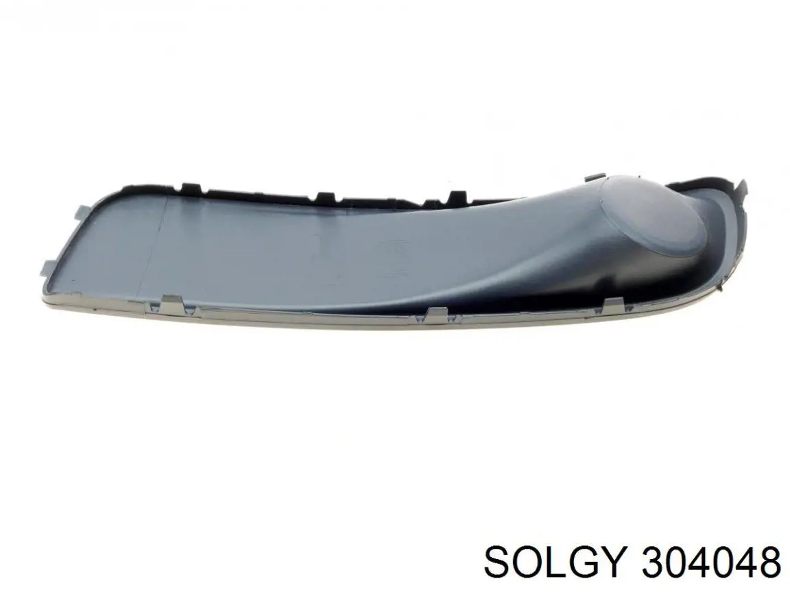 304048 Solgy заглушка/ решітка протитуманних фар бампера переднього, права