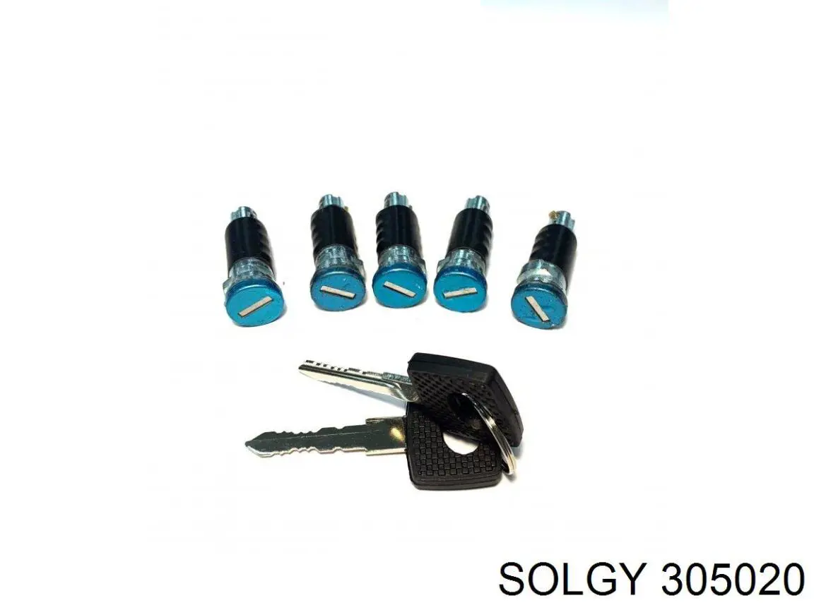 305020 Solgy замок дверей бічний/зсувний