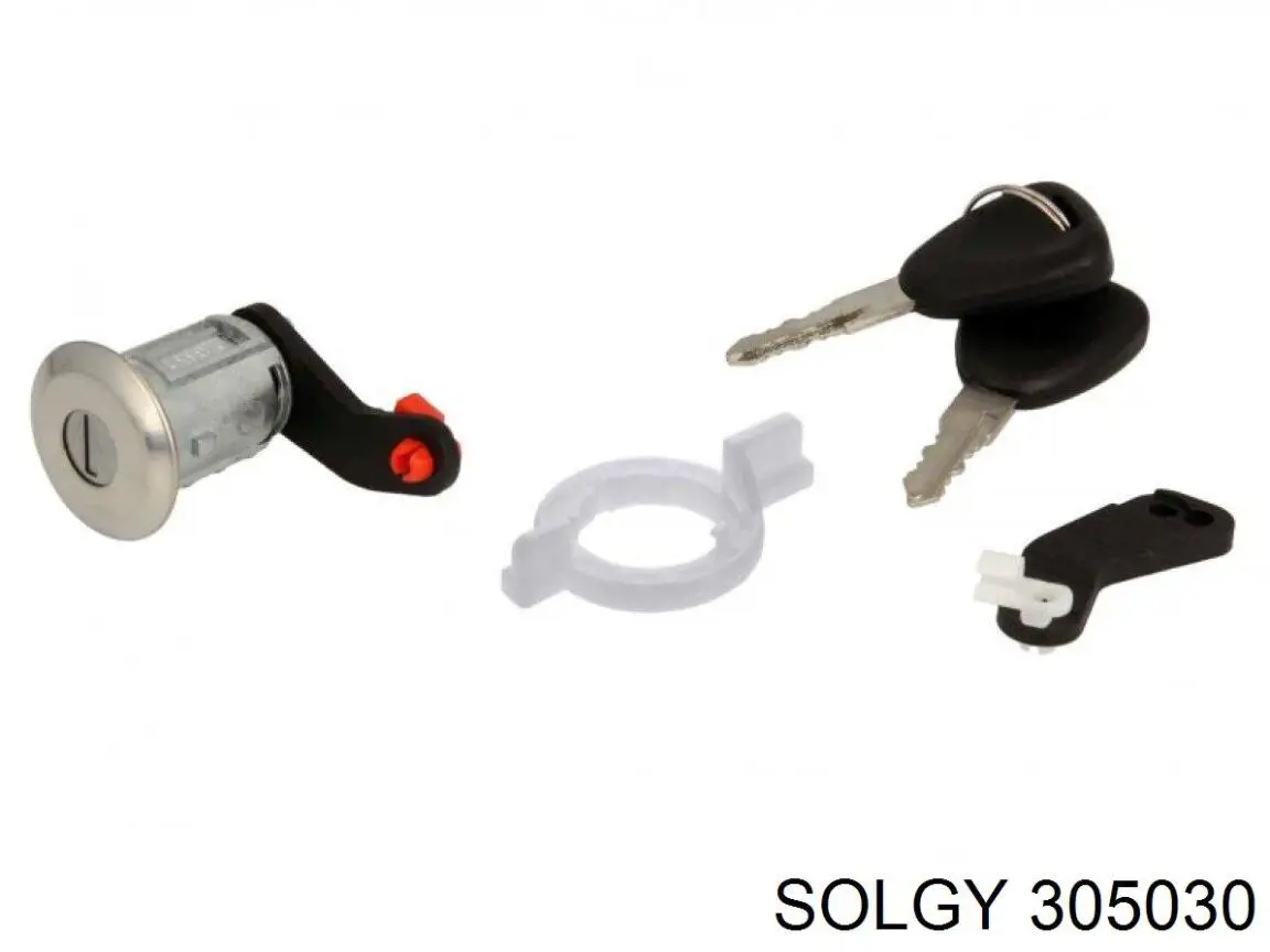 305030 Solgy ручка задньої (двостулкової двері права зовнішня)
